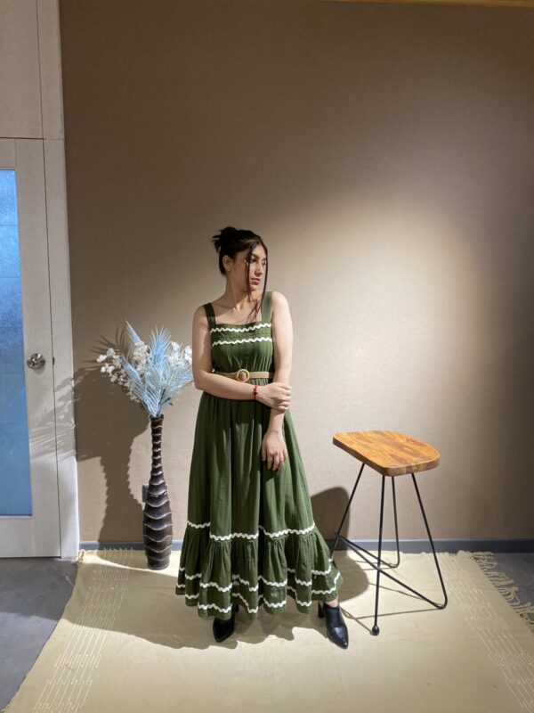 Olive Grace Maxi Dress